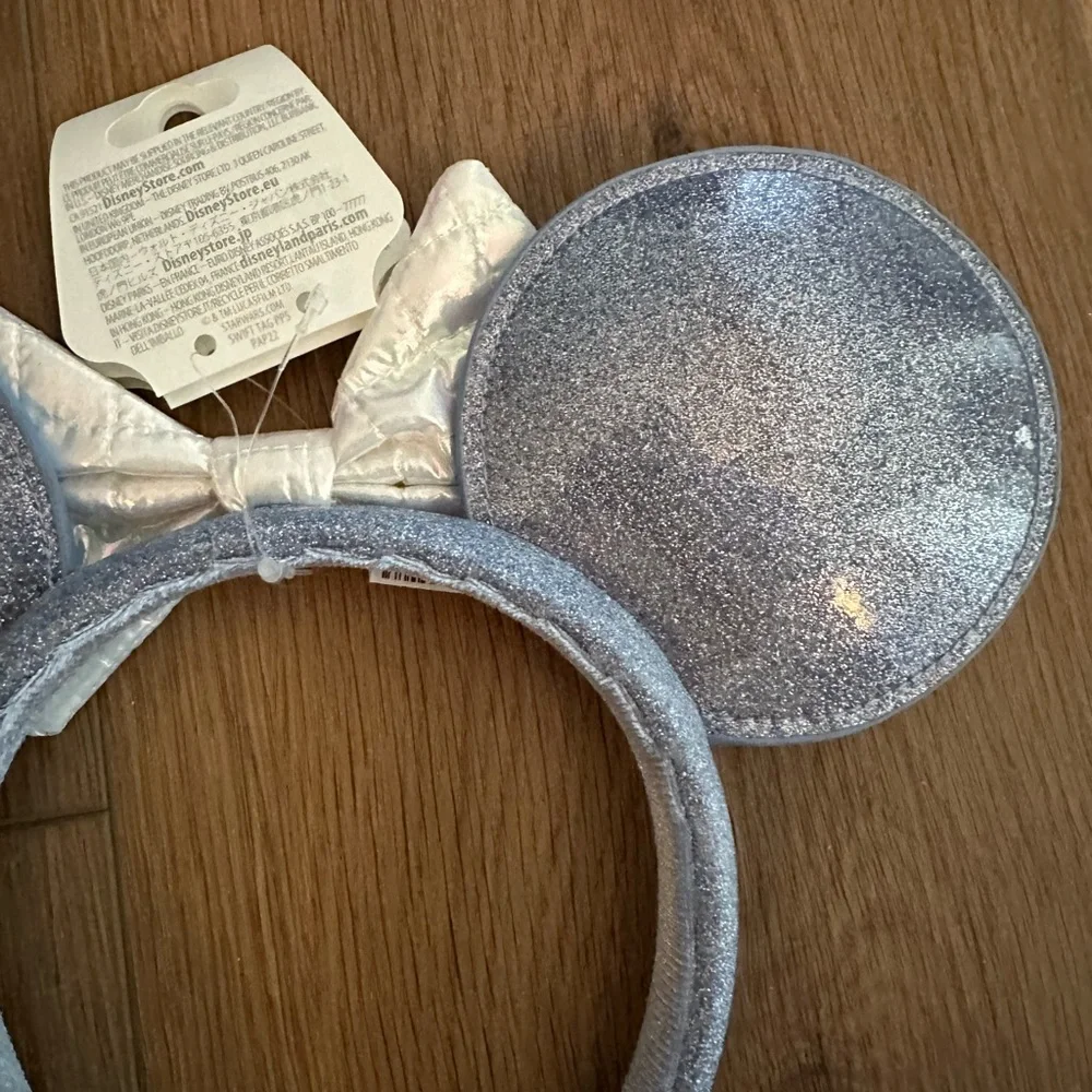 Star Wars Hoth Blue and Silver Headband with White Bow RARE NEW NWT - Picture 7 of 7